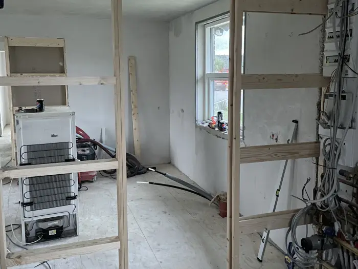 Skydedørselement fra eget snedkeri — billede 4