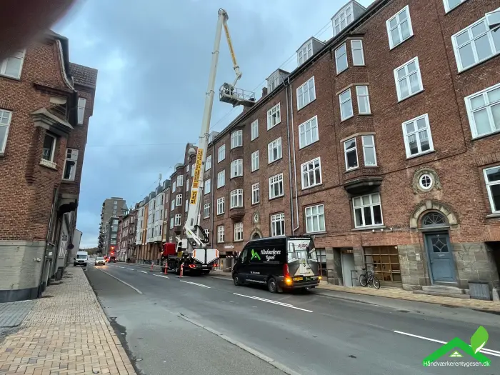 Reparation af brandmur Odense C — billede 2